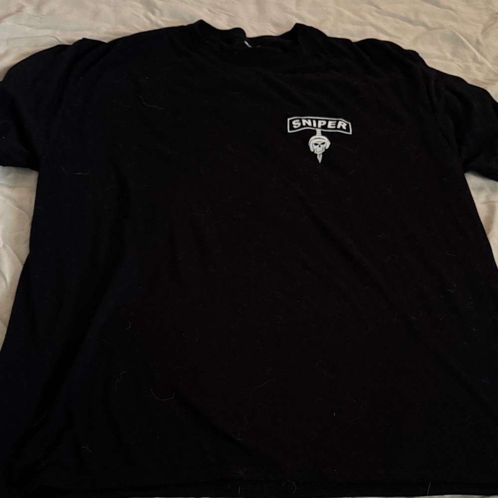 Black Men's Short Sleeve Tee